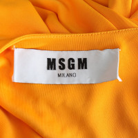 Msgm Kleid in Orange