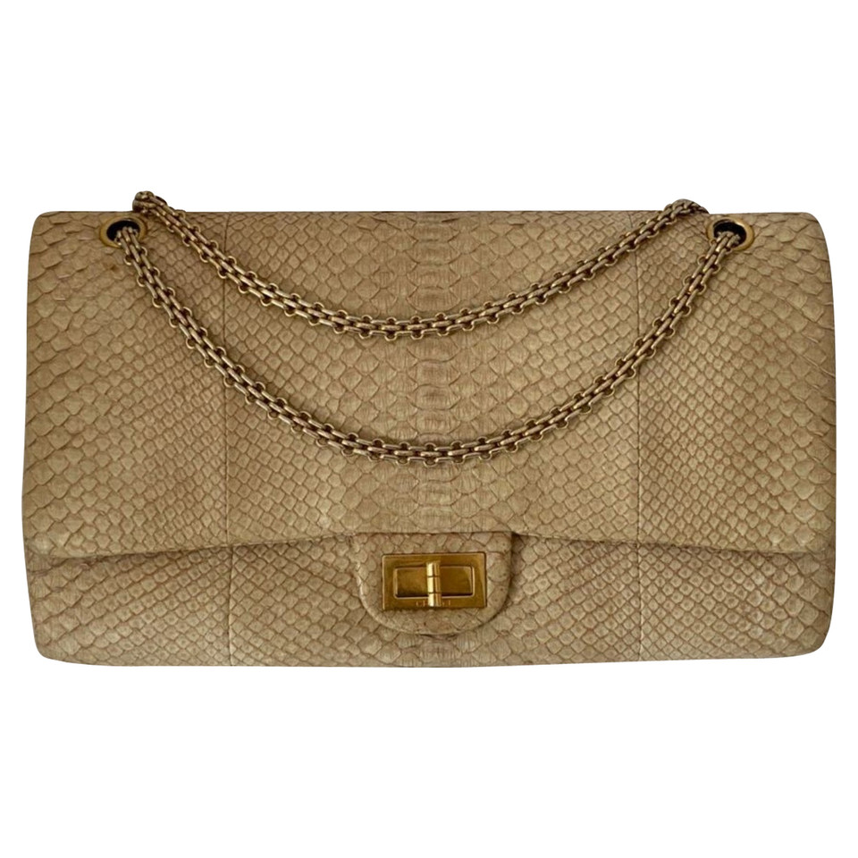 Chanel 2.55 Leather in Beige