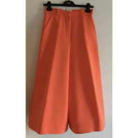 Fendi Trousers Cotton in Orange