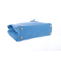 Paule Ka Shopper Leather in Blue
