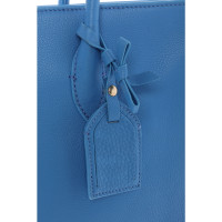 Paule Ka Shopper Leather in Blue