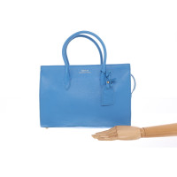 Paule Ka Shopper en Cuir en Bleu