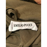 Emilio Pucci Top Viscose in Khaki