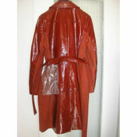 Maliparmi Jacke/Mantel aus Leder in Rot