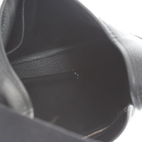 Hermès Tsako Leather in Black