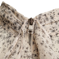 Marc Cain Transparent blouse with pattern