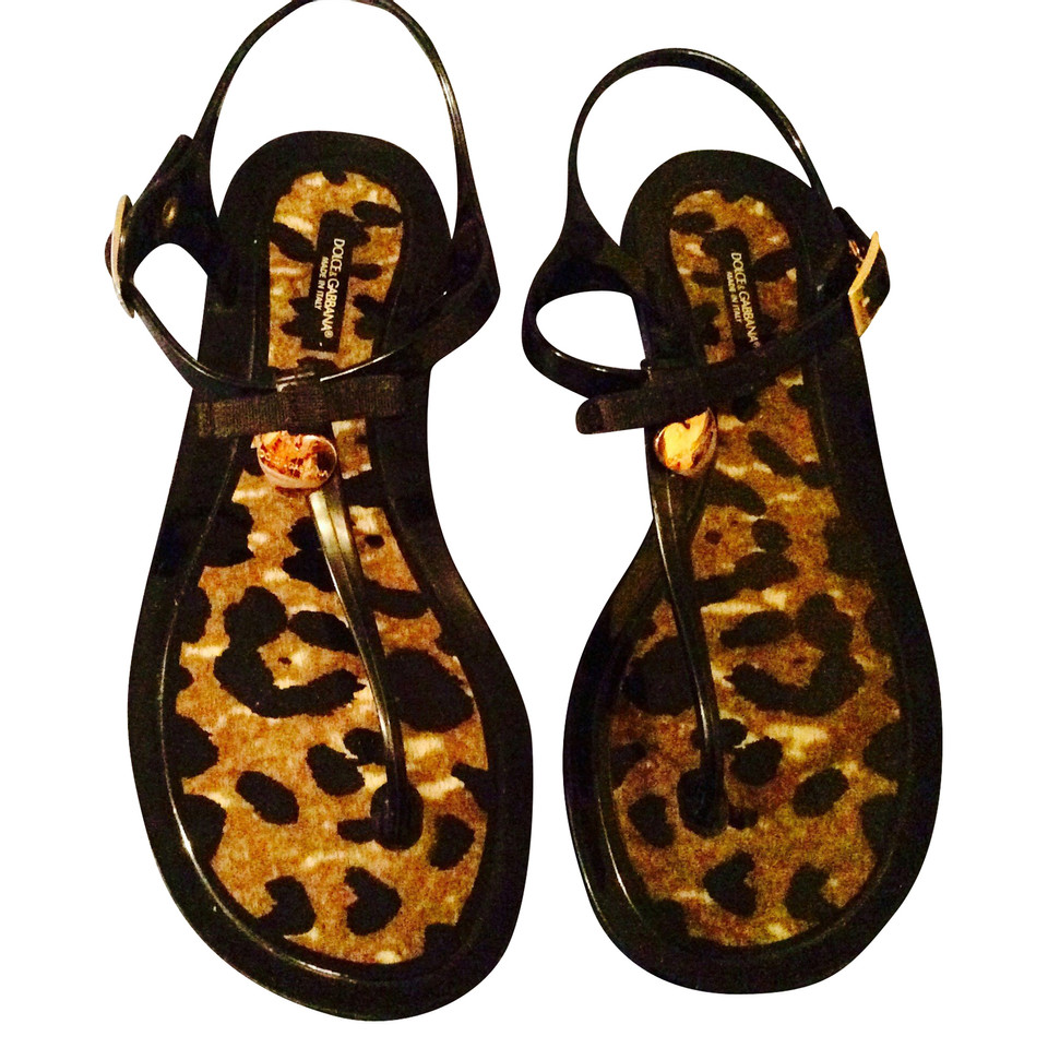 Dolce & Gabbana T-Strap Sandaletten