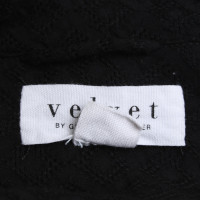 Velvet Dress Viscose in Black