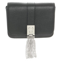 Aigner Shoulder bag Leather in Black