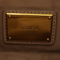 J. Crew clutch leather