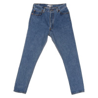 Re/Done Jeans Katoen in Blauw