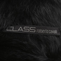 Roberto Cavalli Veste en fourrure de lapin