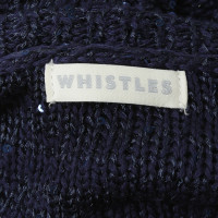 Whistles Oversized sweater in blue