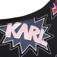 Karl Lagerfeld Shirt zwart / Multicolor