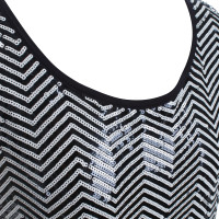 Michael Kors Sequin jurk met zigzagpatroon