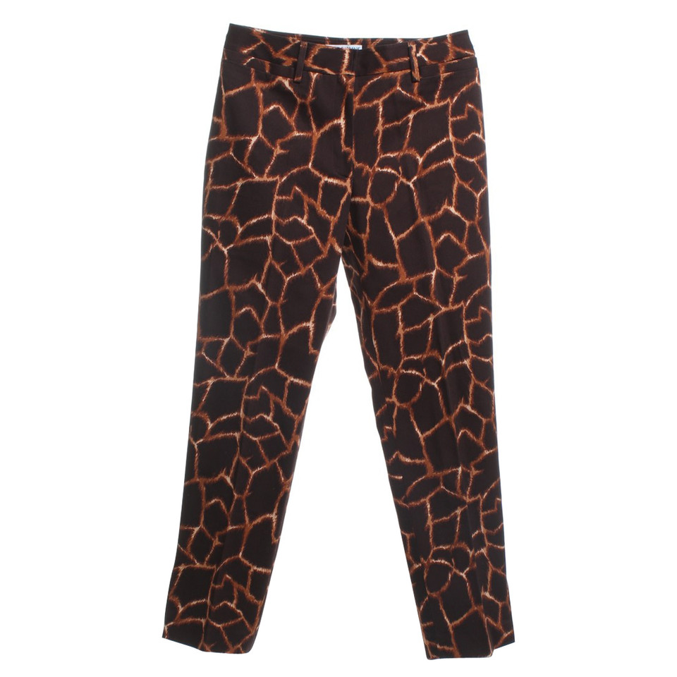 Dolce & Gabbana trousers with animal print