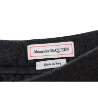 Alexander McQueen Broeken Wol in Grijs