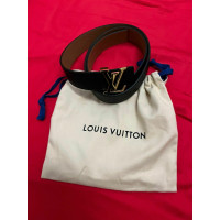 Louis Vuitton Schal/Tuch aus Leder in Schwarz