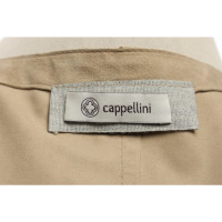 Cappellini Jacke/Mantel aus Leder in Beige