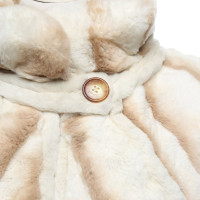 Jitrois Jacket/Coat Fur in Beige