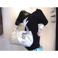 Fendi Baby Spy Bag in Pelle in Bianco