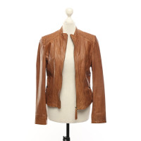 Boss Orange Jacket/Coat Leather in Brown