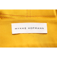 Mykke Hofmann Rock aus Baumwolle in Gelb