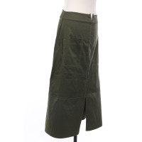 Mykke Hofmann Skirt Cotton in Khaki