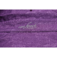 Van Laack Top Cotton in Violet