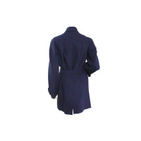 Gucci Jacke/Mantel aus Baumwolle in Blau