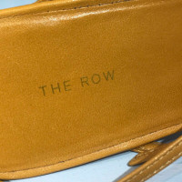 The Row Sandalen aus Leder in Gelb