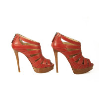 Christian Louboutin Sandales en Cuir en Rouge