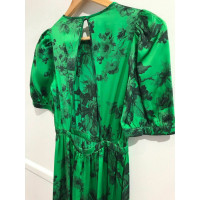 N°21 Kleid aus Seide in Grün