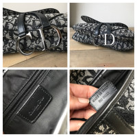 Christian Dior Saddle Bag aus Canvas