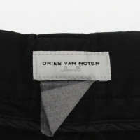 Dries Van Noten Trousers Cotton in Black