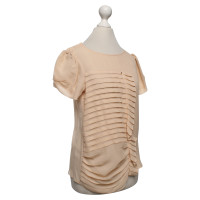 Sport Max Silk blouse in Nude