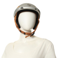 Bogner Ski Helmet silver / Holzbarun