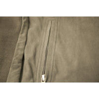 Rick Owens Jacket/Coat Suede in Grey