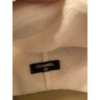 Chanel Chapeau/Casquette en Laine en Blanc