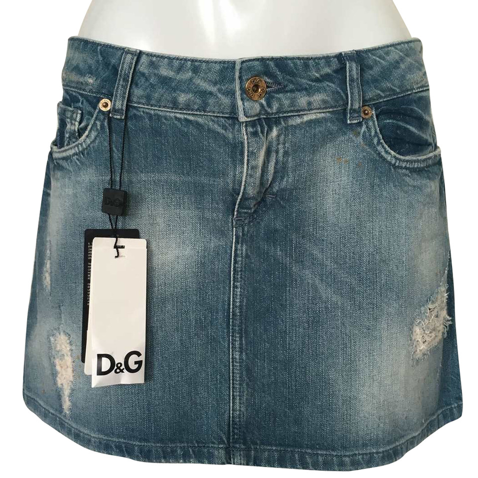 D&G denim skirt