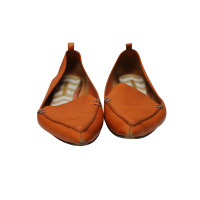 Nicholas Kirkwood Chaussures à lacets en Cuir en Orange