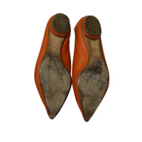 Nicholas Kirkwood Chaussures à lacets en Cuir en Orange