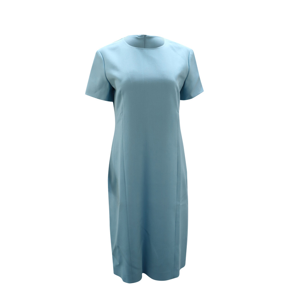Agnona Kleid aus Wolle in Blau