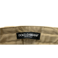 Dolce & Gabbana Shorts aus Baumwolle in Beige
