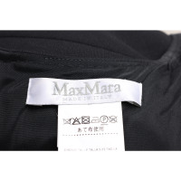 Max Mara Kleid aus Wolle in Schwarz