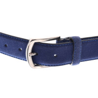 Balmain Cintura in Pelle in Blu