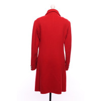 Gianni Versace Jacke/Mantel in Rot