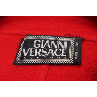 Gianni Versace Jacke/Mantel in Rot