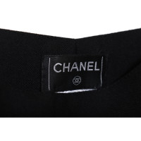 Chanel Paire de Pantalon en Laine en Noir