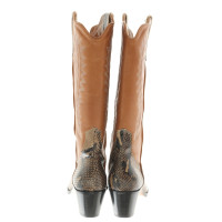 Paris Texas Stiefel aus Leder